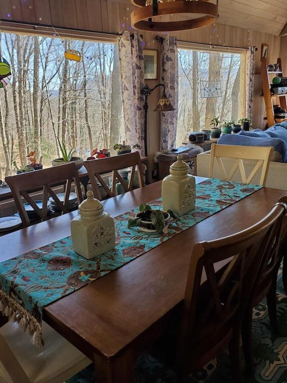 Villa Treehouse Cathedral In Blue Ridge Mountains, Nc Burnsville Exterior foto